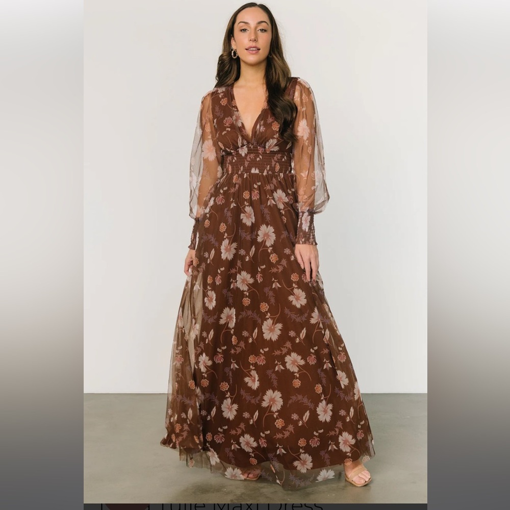 Layla Tulle Maxi Dress